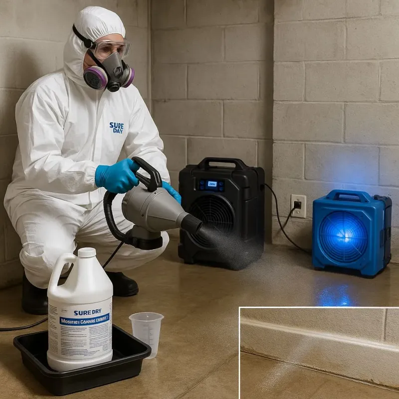 Sanitization and Odor Removal process in Dayton, VA