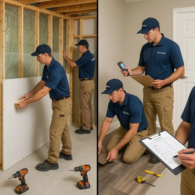 Repairs and Reconstruction process in Dayton, VA